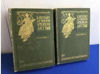 The History Of American Art 1909 Set