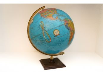 Vintage Rand McNally World Globe