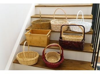 Collection Of Woven Baskets