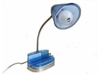 Contemporary Desk Lamp With USB Slot And Electric Plug