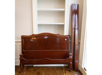 Vintage John Widdicomb Co. Mahogany Tone Wooden Bed Frame- Full