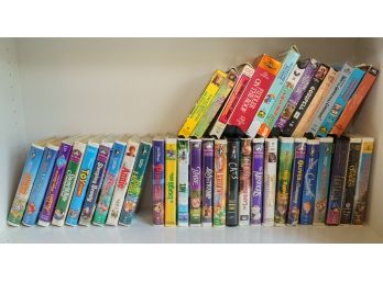 Collection Of VHS Tapes