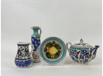 Pottery Imported From Portugal & Turkey