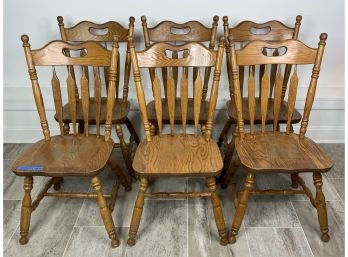 Six Bent Brother Side Chairs