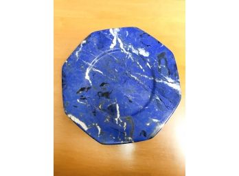 Italian Blue Serving Plate