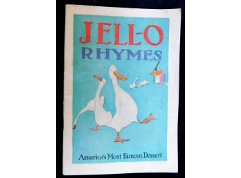 Vintage 'JELLO' Story Book For Children