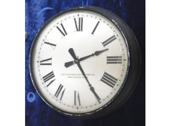 14' Standard Electric Time Clock', Springfield, Mass.