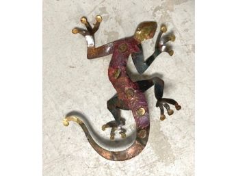 Colorful Contemporary Metal Salamander