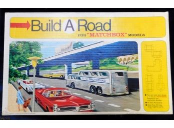1967 MATCHBOX 'Build A Road', Original Box, Paul Bronner Corp.