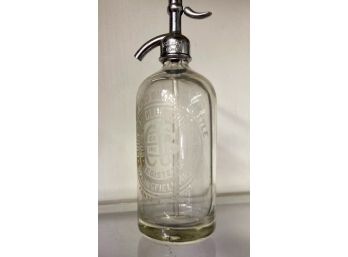 Antique 'JAMAICA WORKS' Seltzer Bottle
