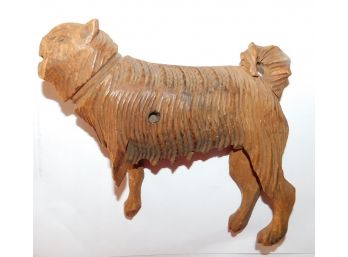As Found PRIMITIVE CARVING OF DOG