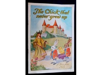 Vintage 'BON AMI' Children's Story Book 'The Chick That Never Grew Up'