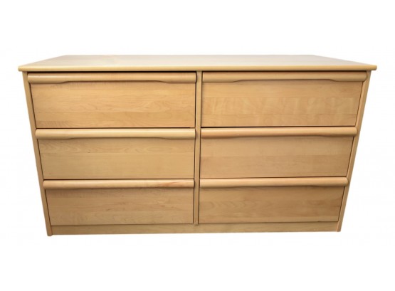Canadian Made Six Drawer Wood Dresser