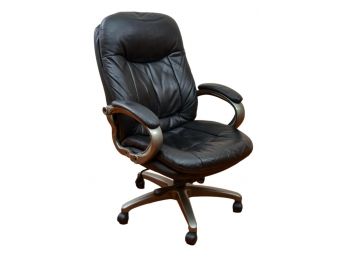 Leather Desk  Swivel Chair