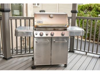 Weber Genesis S-330 Grill With Side Burner And Protective Cover