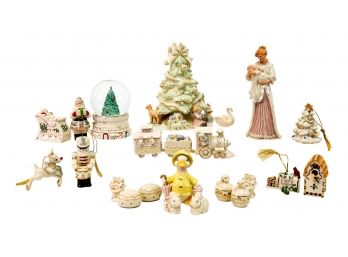Collection Of Lenox Figurines And More