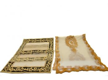 La Dentelliere European Made Table Runner And Placemats