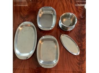 Stainless Serving Lot ~ 5 Pc ~