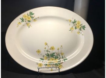 Knowles Oval Buttercup Platter