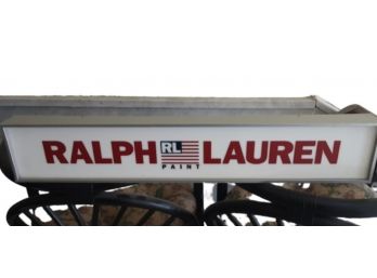 Ralph Lauren Sign About 23 In Long