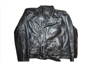 Original Biker Leather Jacket Size 2X
