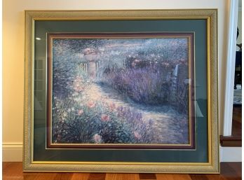 Large Couch Sized Framed & Triple Matted Impressionist Print
