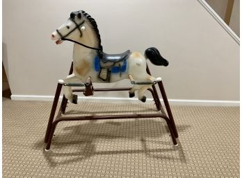 Vintage 'Wonder Horse' Spring Rocking Horse