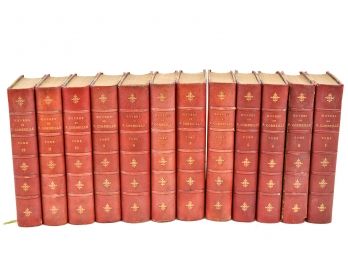 Set Of Twelve Antique Books Works Of P. Corneille