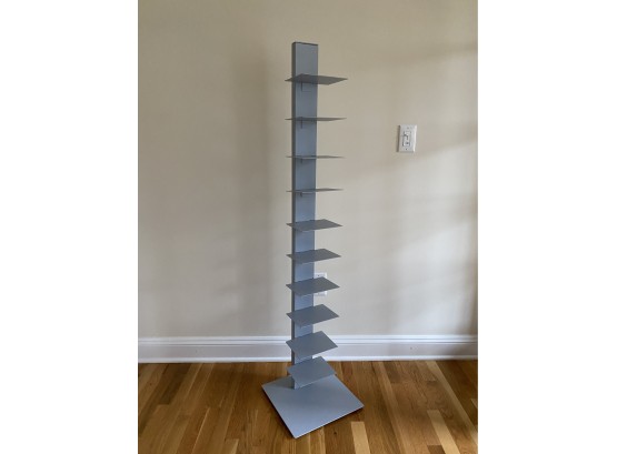 Tall Metal Multi-shelf Display Unit