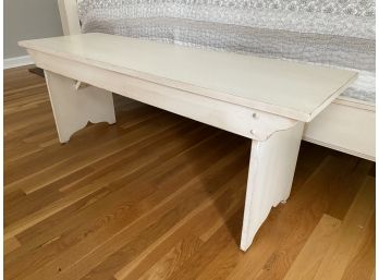 Ethan Allen Swedish Collection Painted Bench