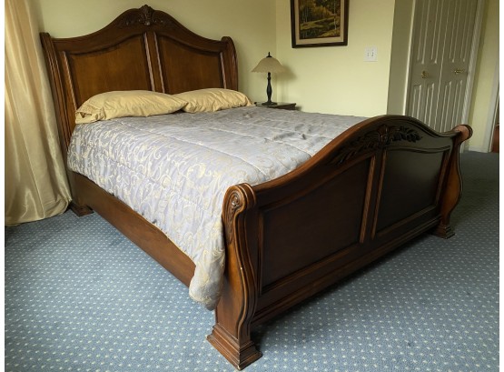 Victorian Era Inspired Queen Bed Frame