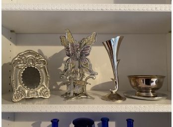 Vintage Silver Plate Home Accents