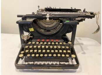 Antique Late 1800's Remington Standard Typewriter
