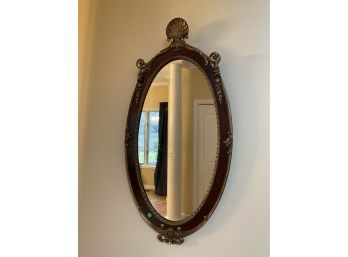 Victorian Era Inspired Oval Wall Mirror