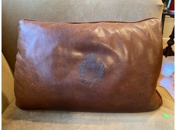 Ralph Lauren Leather Accent Pillow