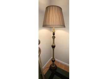 Ornate Floor Lamp With Shade