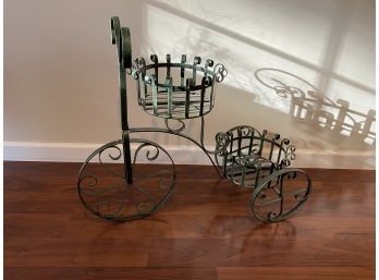 Metal Tricycle Plant Stand