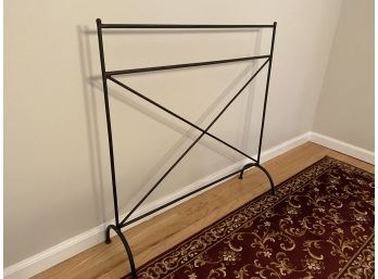 Wrought Iron Blanket Stand