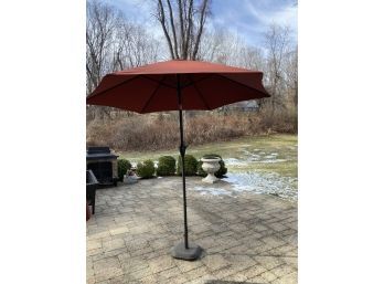 Red Outdoor Umbrella