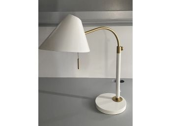 West Elm Classic White Table Lamp