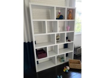 Modern Large White Storage Cube Cubby