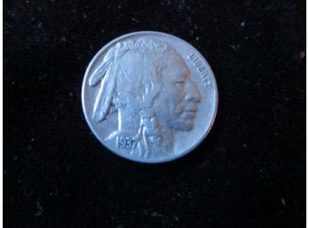1937 P U.S. Indian Head/Buffalo Nickel