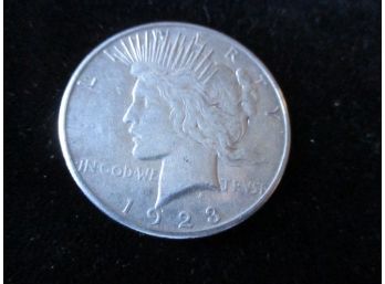 1923 P U.S. Peace Silver Dollar