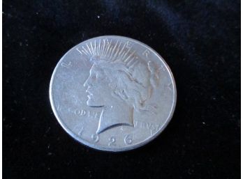 1926 S U.S. Peace Silver Dollar