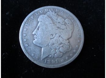 1891 O U.S. Morgan Silver Dollar