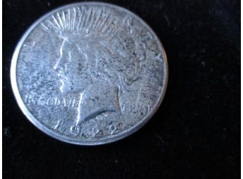 1922 S U.S. Peace Silver Dollar