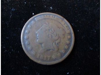 1837 Hard Times Token Coin