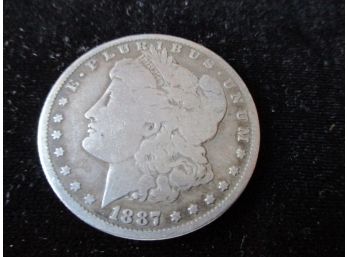 1887 O U.S. Morgan Silver Dollar