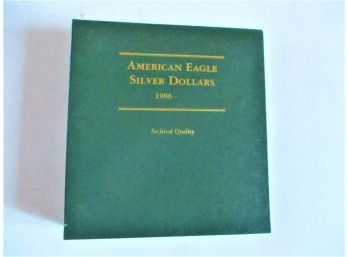 American Eagle Silver Dollars Coin Binder Book