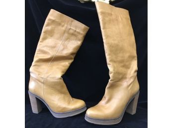Pair Of Like New RAS Leather Heel Boots